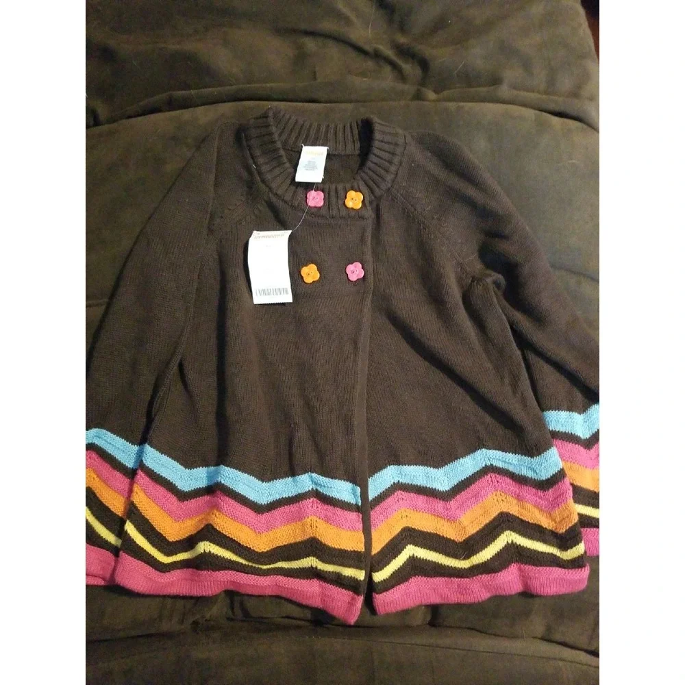 Gymboree woodland‎ friends sweater 5t nwt